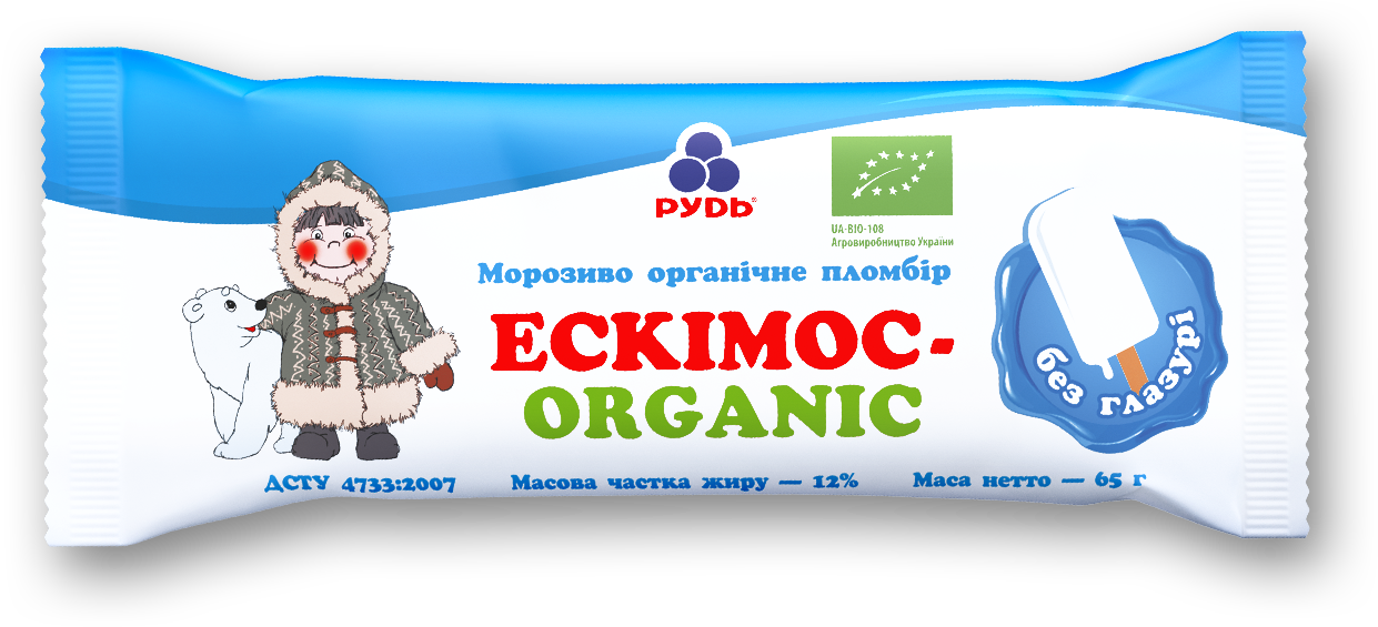 Органическое мороженое Эскимос-organic